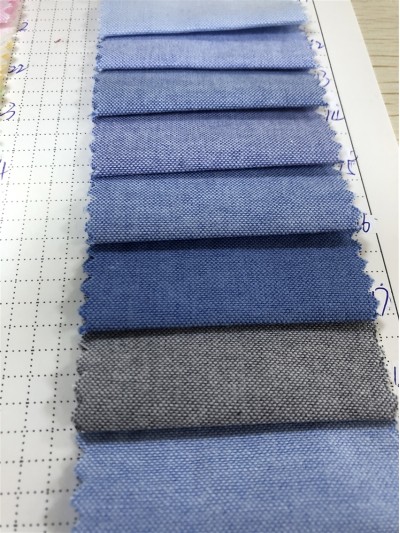 ZJ-XBZ 20635-B1007 精品牛津紡 成份：70%棉 30%滌 克重：135g 正面照